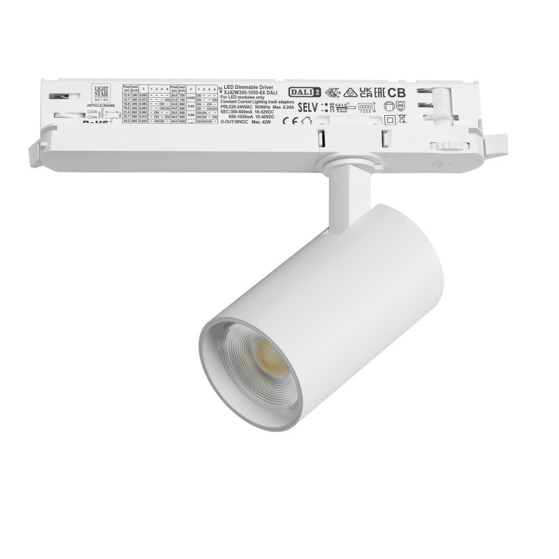 Трековый светильник A5146DALI Lightstar Alta Base