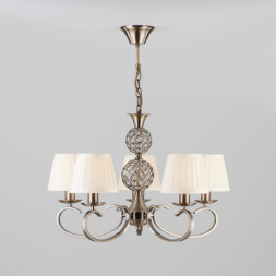 Подвесная люстра Eurosvet TESSA 60089/5 античная бронза