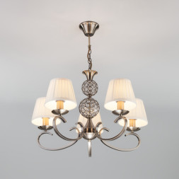 Подвесная люстра Eurosvet TESSA 60089/5 античная бронза
