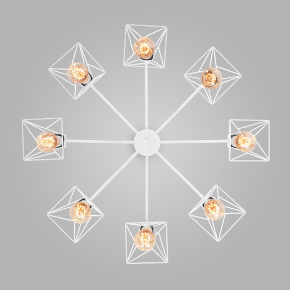 Люстра на штанге Eurosvet Trappola 70107/8 белый