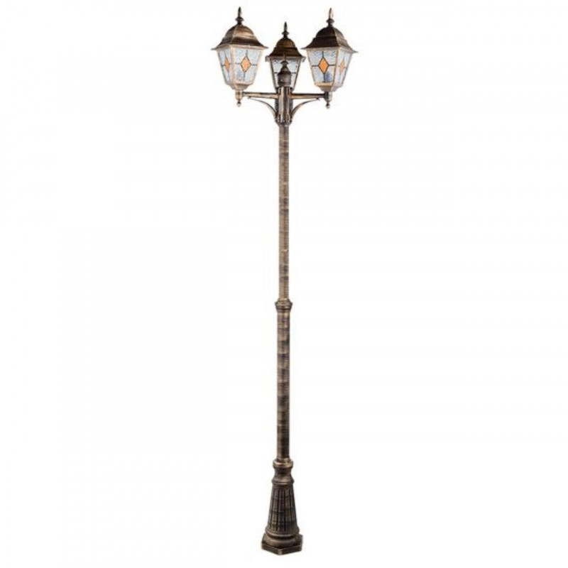 Садово-парковый светильник ARTE Lamp Madrid A1542PA-3BN