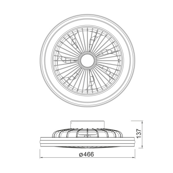 Потолочный светильник Mantra Gamer 8291