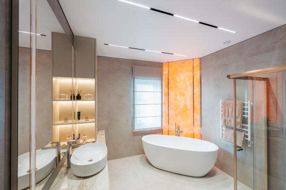 Светодиодный трековый светильник Denkirs SMART LINEAR DK8004-WH