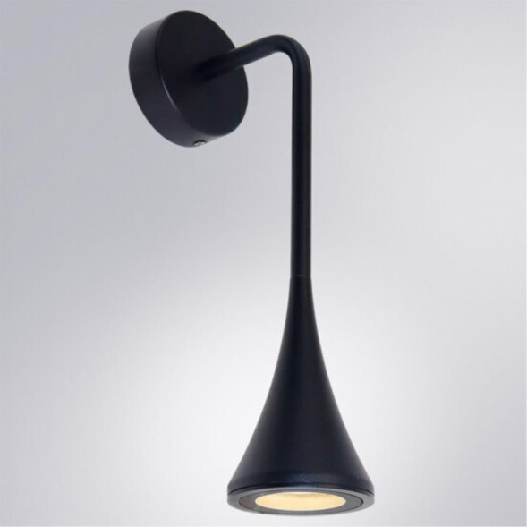 Уличный настенный светильник ARTE Lamp A2367AL-1BK Bronn