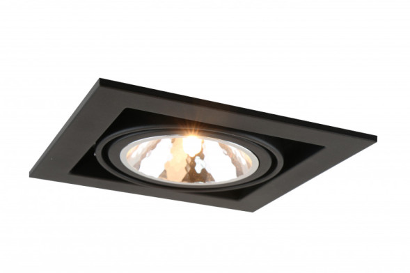 Встраиваемый точечный светильник ARTE Lamp CARDANI SEMPLICE A5949PL-1BK