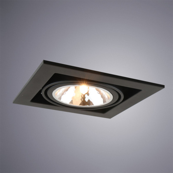 Встраиваемый точечный светильник ARTE Lamp CARDANI SEMPLICE A5949PL-1BK