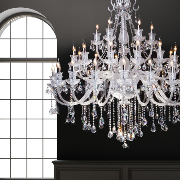 Каскадная люстра Bogate's 336 Strotskis Gabrielle