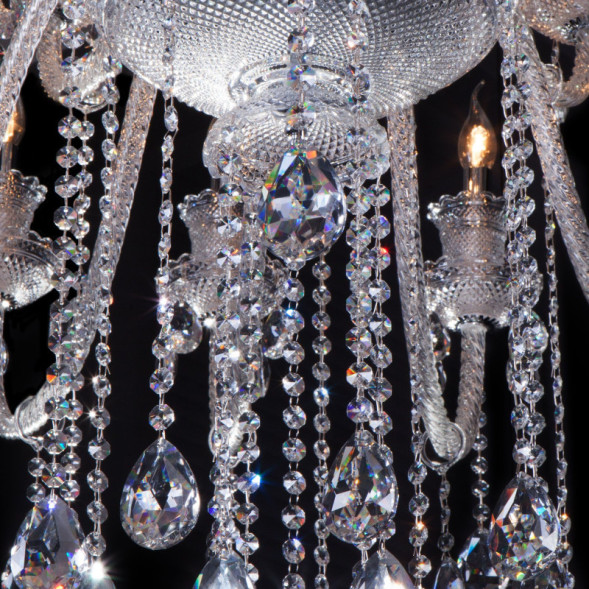 Каскадная люстра Bogate's 336 Strotskis Gabrielle