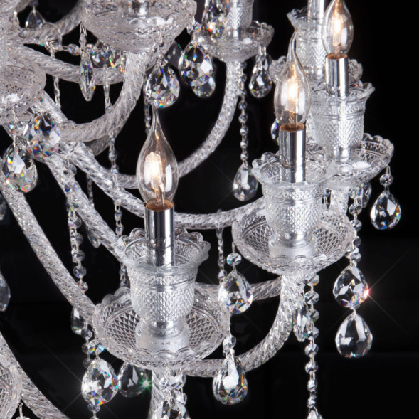 Каскадная люстра Bogate's 336 Strotskis Gabrielle