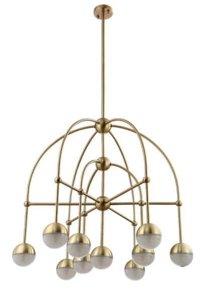 Люстра на штанге Crystal Lux TRUENA TRUENA SP-PL6+3+1 BRONZE
