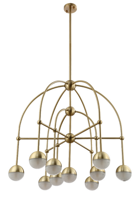 Люстра на штанге Crystal Lux TRUENA TRUENA SP-PL6+3+1 BRONZE
