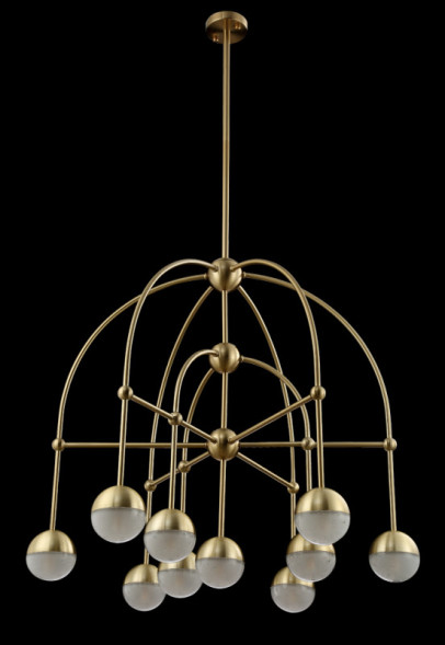 Люстра на штанге Crystal Lux TRUENA TRUENA SP-PL6+3+1 BRONZE