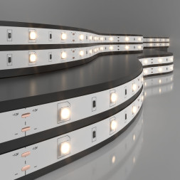 Лента Elektrostandard 5050 12V 30Led 7,2W IP20 / IP20 3300K теплый белый 0W 12V белый (теплый) IP20
