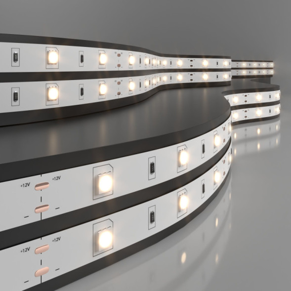 Лента Elektrostandard 5050 12V 30Led 7,2W IP20 / IP20 3300K теплый белый 0W 12V белый (теплый) IP20