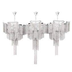 Каскадная люстра LOFT IT Stream 10208/1400R Smoke