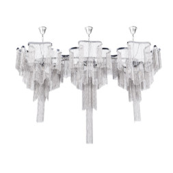 Каскадная люстра LOFT IT Stream 10208/1400R Smoke