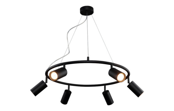 Подвесная люстра Crystal Lux CLT 015 CLT 015C6 D600 BL