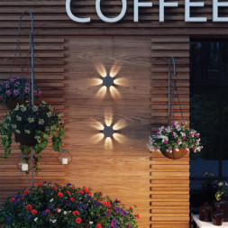 Уличный настенный светильник Novotech Calle 358463