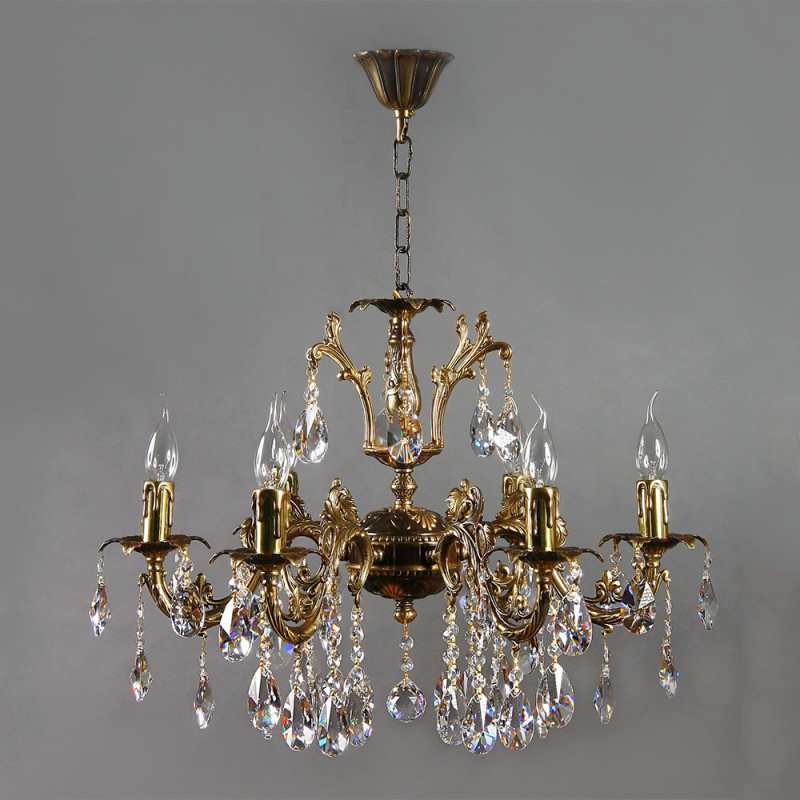 Подвесная люстра AMBIENTE by BRIZZI GRANADA 2118/6 PB Tear drop