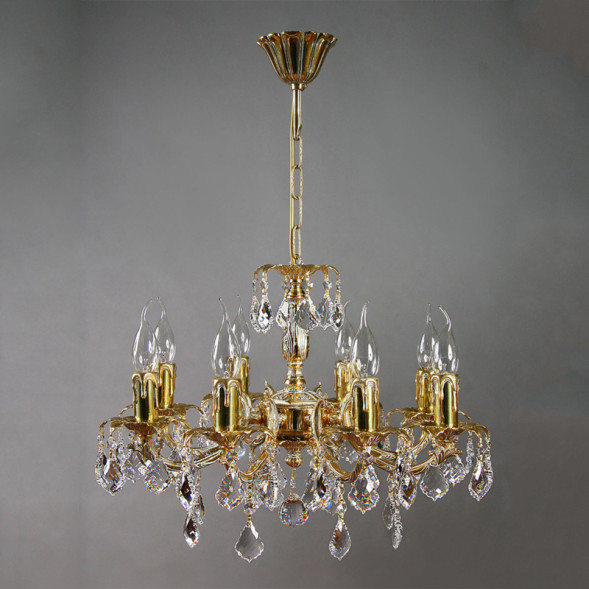 Подвесная люстра AMBIENTE by BRIZZI Benisa 2226/8 WP New Leaf