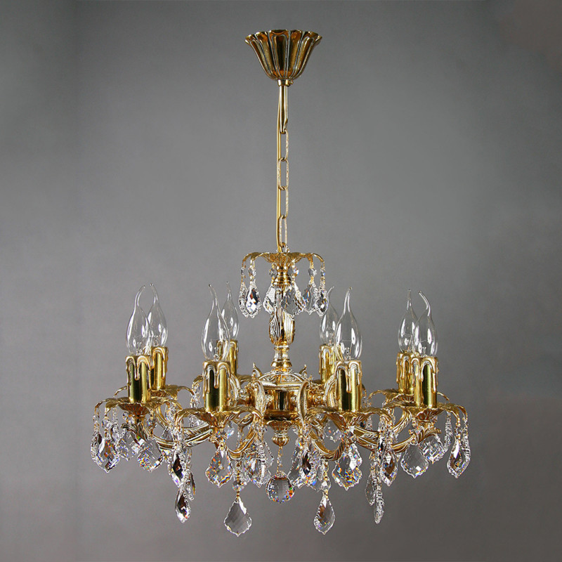 Подвесная люстра AMBIENTE by BRIZZI Benisa 2226/8 WP New Leaf