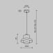 Подвесной светильник MODELUX MS.1412.220 BK