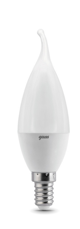 Светодиодная лампа Gauss Свеча 104101210 9.5W 220V 950lm E14 белый (дневной)