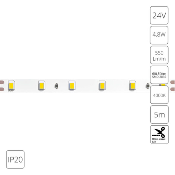 Светодиодная лента A2406008-02-4K ARTE Lamp TAPE