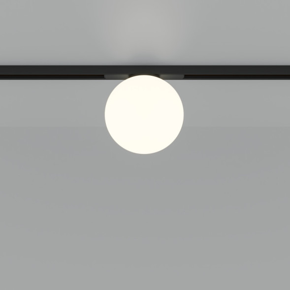 Магнитный трековый светильник Maytoni Technical luna TR177-1-5WTW-B