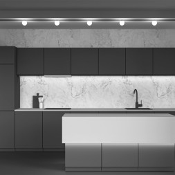 Магнитный трековый светильник Maytoni Technical luna TR177-1-5WTW-B