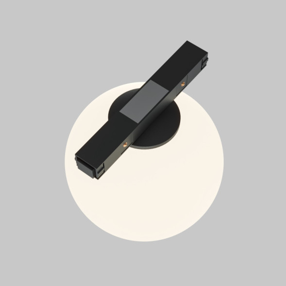 Магнитный трековый светильник Maytoni Technical luna TR177-1-5WTW-B