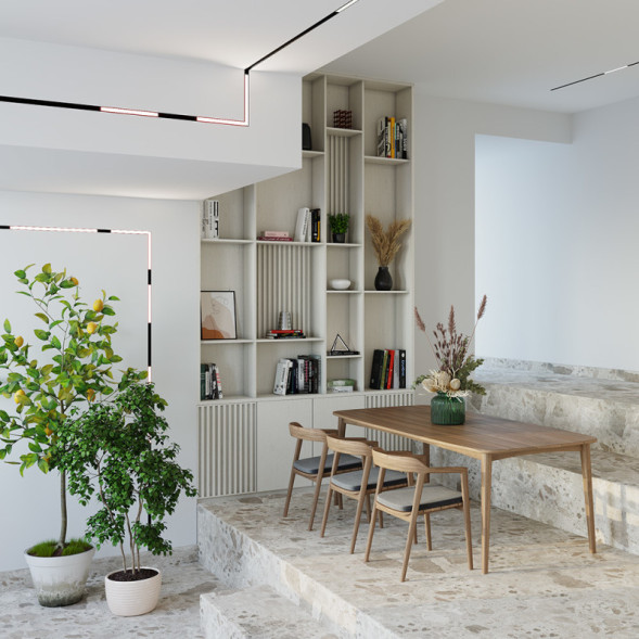 Магнитный трековый светильник Maytoni Technical BASIS TR042-2-24W3K