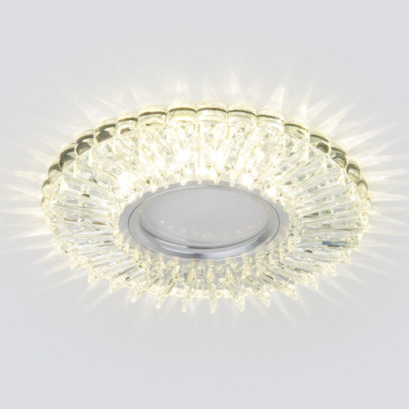 Встраиваемый точечный светильник Elektrostandard 2204 MR16 CL прозрачный