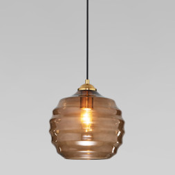 Подвесной светильник Eurosvet ICE 50239/1 коньячный