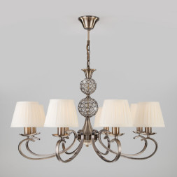 Подвесная люстра Eurosvet TESSA 60089/8 античная бронза