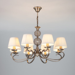Подвесная люстра Eurosvet TESSA 60089/8 античная бронза