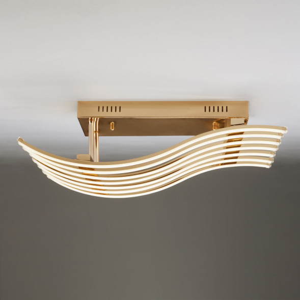 Потолочный светильник Eurosvet Avery 90091/7 золото 84W