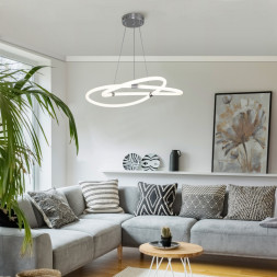 Подвесной светильник Eurosvet Smart Warta 90234/1 хром Smart