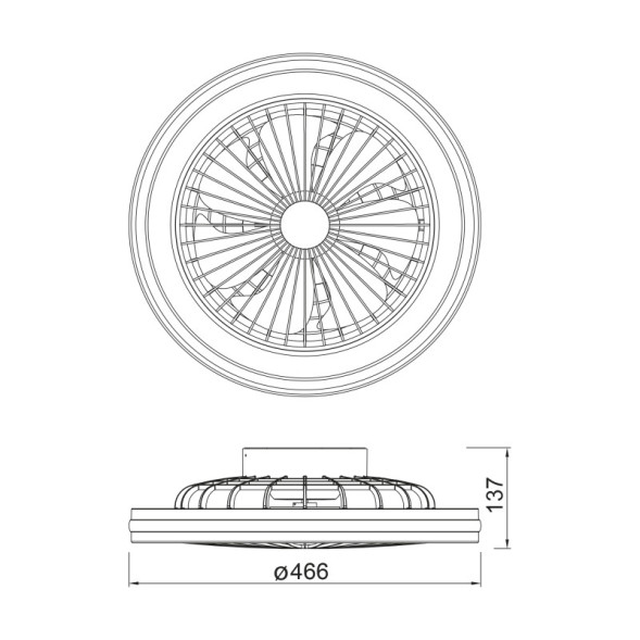 Потолочный светильник Mantra Gamer 8292