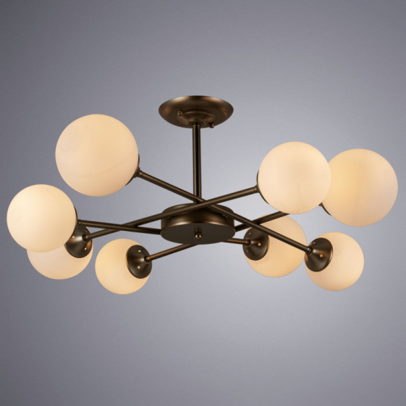 Люстра на штанге ARTE Lamp MARCO A2703PL-8SG