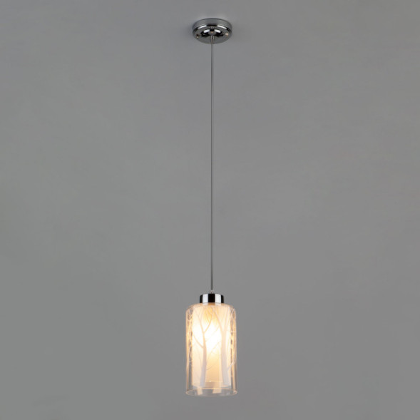 Подвесной светильник Eurosvet Santos 50001/1 хром