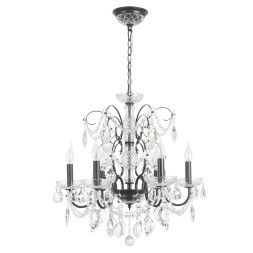 Подвесная люстра Crystal Lux ODELIS ODELIS SP6 BROWN