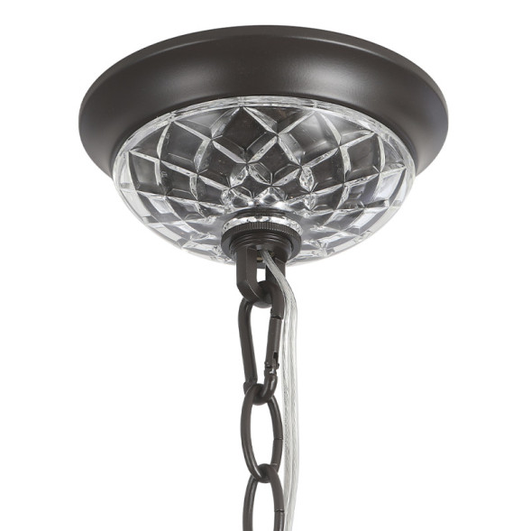 Подвесная люстра Crystal Lux ODELIS ODELIS SP6 BROWN