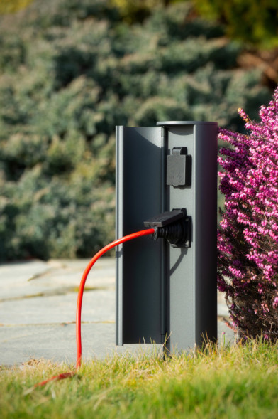 Уличный блок розеток LUCIDE POWERPOINT 27849/12/29