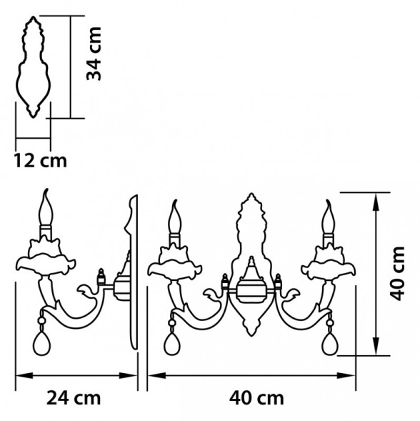 Бра Lightstar Anemone 714624