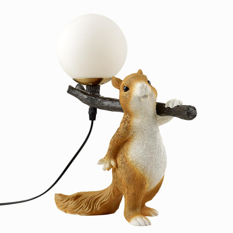 Детская настольная лампа LUMION Squirrel 6522/1T