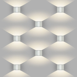 Уличный настенный светильник Elektrostandard 1518 TECHNO LED BLADE белый