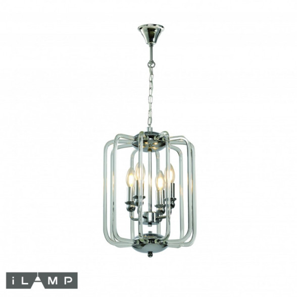 Подвесная люстра iLamp MONO P2481-4 CR