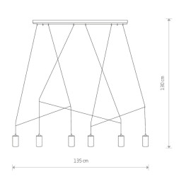 Подвесная люстра Nowodvorski IMBRIA 9675