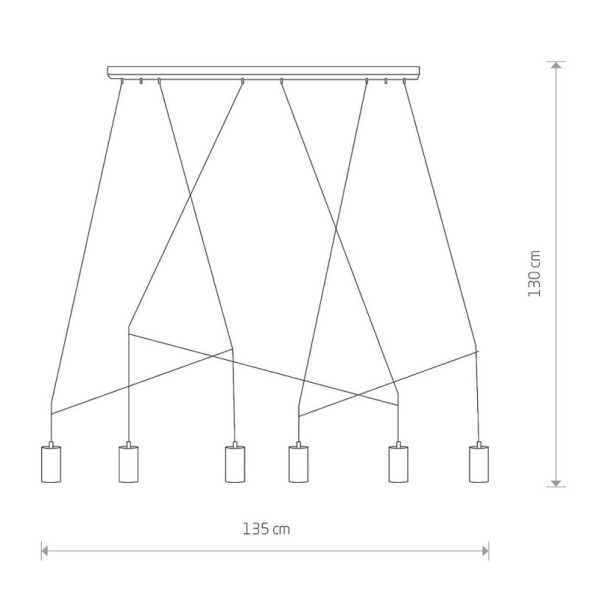Подвесная люстра Nowodvorski IMBRIA 9675
